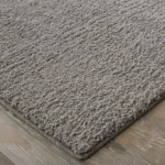 Solid Tufted Micropoly Shag Area Rug - Threshold - Image 2