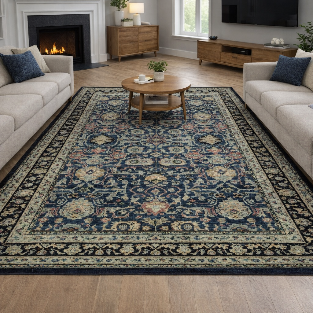 BCO.6250c62c-d32a-4695-bb9c-535738d39088 Floral Persian Area Rug - Threshold - Image 1