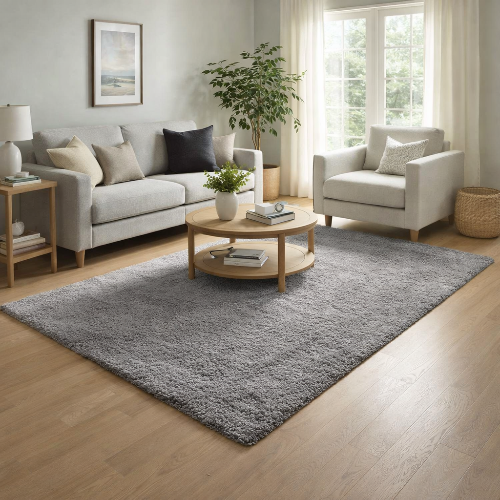 Copilot_20260429_165024 Solid Tufted Micropoly Shag Area Rug - Threshold - Image 1