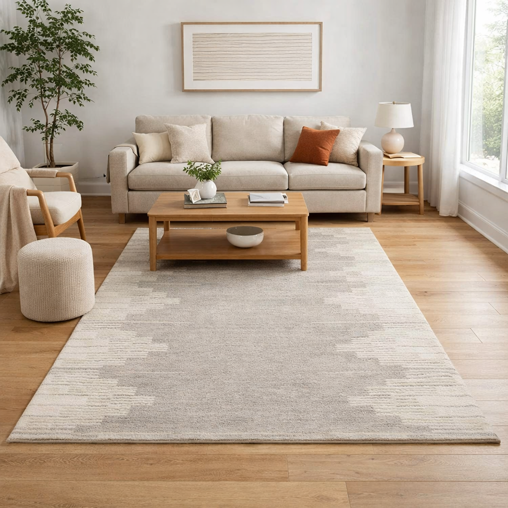 Copilot_20260429_183732 Modern Plush Cream Area Rug - Threshold - Image 1