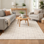 High-Low Geometric Area Rug - Threshold
