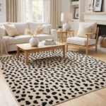 Leopard Print Woven Area Rug - Threshold