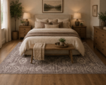 Washable Traditional Geometric Area Rug - Threshold - Image 5