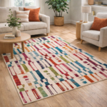 Modern Checkered Area Rug - Threshold