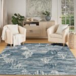 Messina Blue Area Rug - Nourison Home