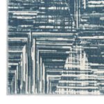 Messina Blue Area Rug - Nourison Home - Image 2