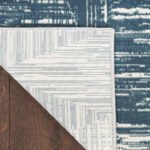Messina Blue Area Rug - Nourison Home - Image 4