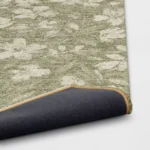 Muted Green Floral Area Rug - Threshold - Image 2
