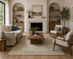 Threshold Area Rug - Brown