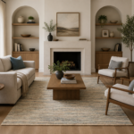 5'x7' Woven Area Rug Indigo