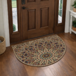 Medallion Print Half Round Doormat - Threshold