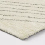 Soria Line Geo Area Rug Cream - Threshold - Image 3