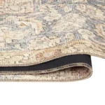 Washable Area Rug, Apache Chenille, Rosetta Beige - Image 3