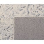 Area Rug Blue Raj Wool Tufted Bouquet - Image 4