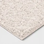 Washable Plush Shag Area Rug Cream - Room Essentials - Image 2