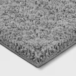 Washable Plush Shag Area Rug Gray - Room Essentials - Image 2