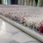 Luxe Weavers Modern Abstract Red Area Rug - Image 3