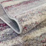 Luxe Weavers Modern Abstract Red Area Rug - Image 5