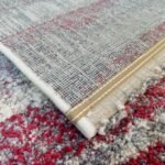 Luxe Weavers Modern Abstract Red Area Rug - Image 6