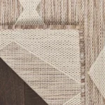 Beige Diamond Modern Flatweave Indoor/Outdoor - Nourison Positano Rug - Image 4