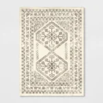 Washable Kesington Persian Style Rug, Cream - Threshold - Image 5