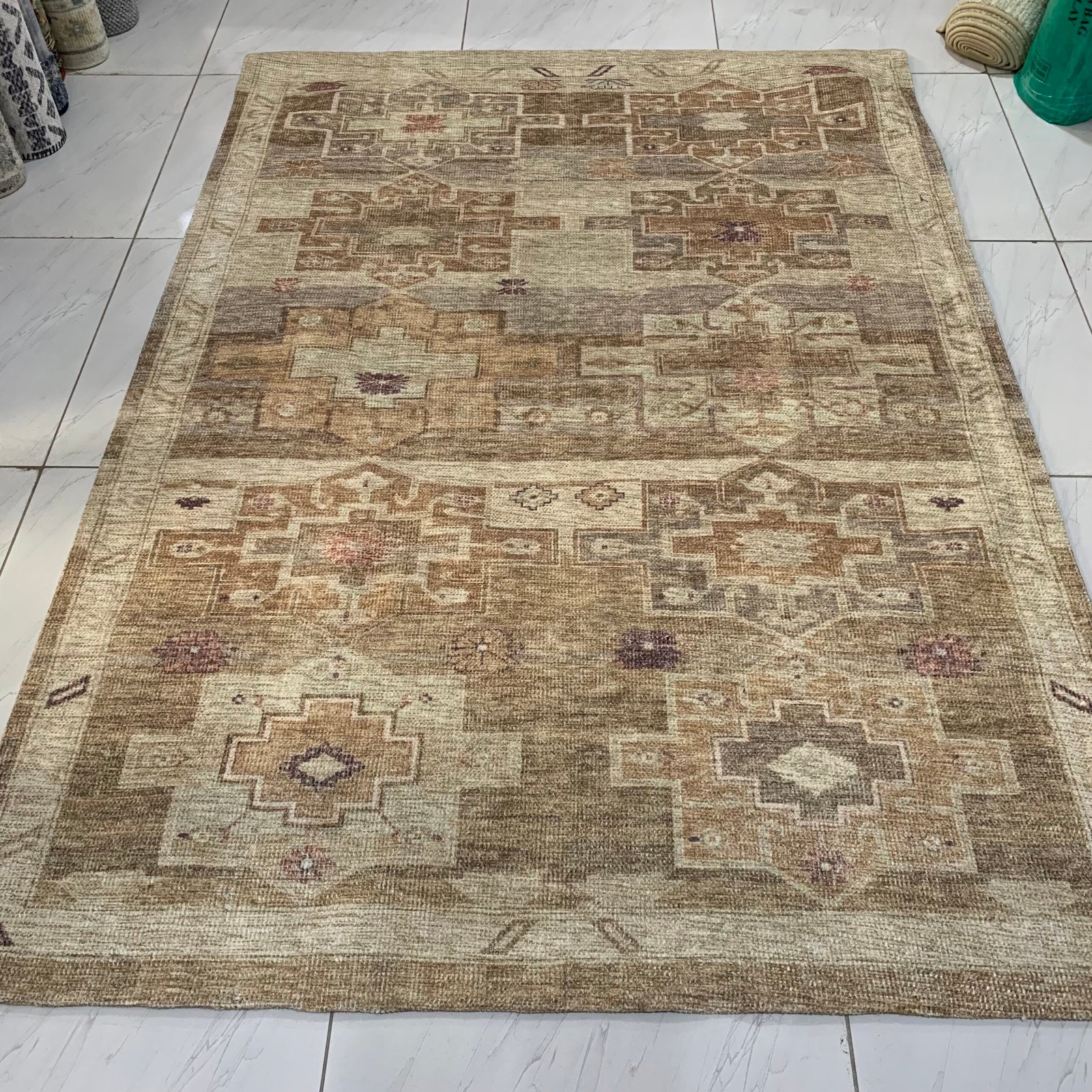 IMG_3219 2 Threshold Area Rug - Brown, Gold - Image 1