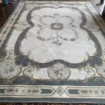 Super Elmas Area Rug - Cream, Dark Grey