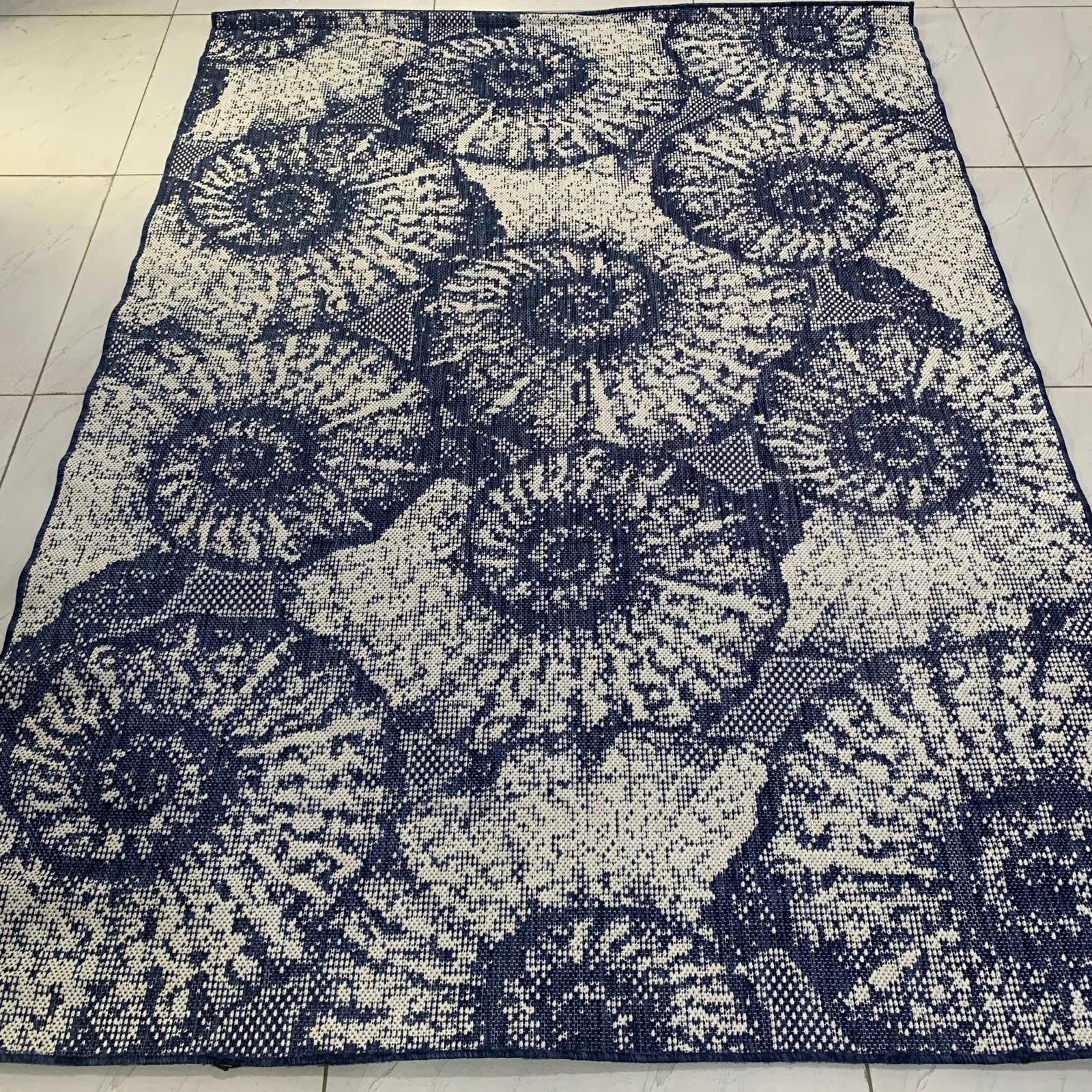 IMG_8924 Ustunsoy Area Rug - Blue - Image 1