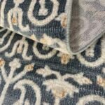 USTUNSOY AREA RUG - NAVY BLUE TERRACOTA - Image 2