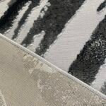 Kristal Area Rug - Black/M. Grey - Image 4