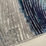 Kristal Area Rug - Blue/M.Grey - Image 3