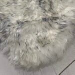 Australian Sheepskin Rug - Cream/Grey - Image 2