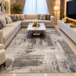 Ustunsoy Area Rug - Grey/Beige