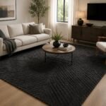 Ustunsoy Area Rug - Black