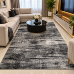 Kristal Area Rug - Black/Grey