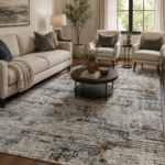 Ustunsoy Area Rug - Grey/Cream