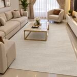 Modern Area Rug - Cream