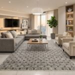 Ustunsoy Area Rug - Ivory Grey