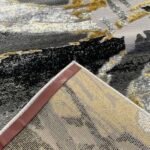 Kristal Area Rug - Gold/Gray - Image 5