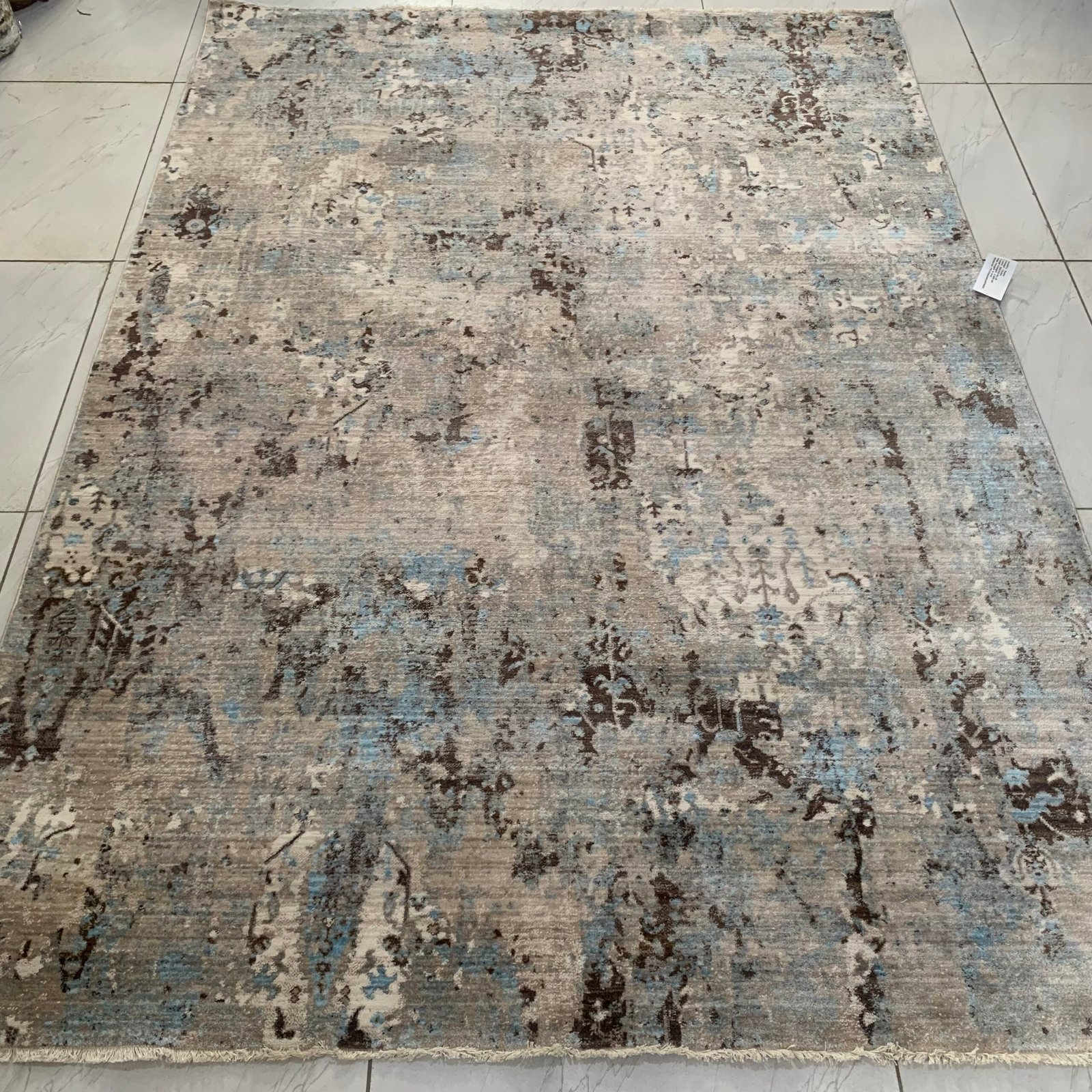 IMG_9709 Ustunsoy Area Rug - Brown/Beige - Image 1